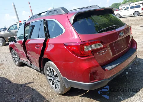2015 Subaru Outback 2.5I Limited from USA, damaged, VIN 4S4BSBJC0F3263504